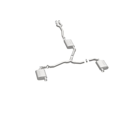 MagnaFlow Cat-Back SS Dual Split Rear Exit 2015 Dodge Charger/Chrysler 300C 3.6L V6 (Uses OEM Tips) thumbnail 9