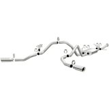 MagnaFlow Cat-Back 10-15 Toyota Tundra SC LB / CC SB 4.6L/5.7L V8 SS 2.5 Dual Split Rear 4in Tip thumbnail 4