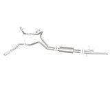 MagnaFlow Cat-Back 10-15 Toyota Tundra SC LB / CC SB 4.6L/5.7L V8 SS 2.5 Dual Split Rear 4in Tip thumbnail 7