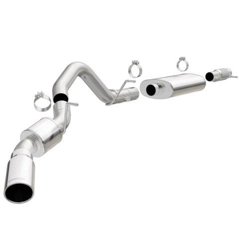 MagnaFlow MF Series SS Cat-Back Exhaust Single Passenger Side Rear Exit 2015 Cadillac Escalade thumbnail 3