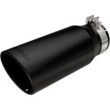 MagnaFlow Tip Stainless Black Coated Single Wall Round Single Outlet 5in Dia 4in Inlet 13in L thumbnail 3
