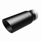MagnaFlow Tip Stainless Black Coated Single Wall Round Single Outlet 5in Dia 4in Inlet 13in L thumbnail 8