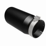 MagnaFlow Tip Stainless Black Coated Single Wall Round Single Outlet 6in Dia 5in Inlet 13in L thumbnail 9
