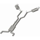 MagnaFlow Cat-Back Stainless Dual Split Rear Exit 4in Polished Tips 11-15 Chevy Camaro 3.6L V6 thumbnail 5