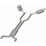 MagnaFlow Cat-Back Stainless Dual Split Rear Exit 4in Polished Tips 11-15 Chevy Camaro 3.6L V6 thumbnail 7