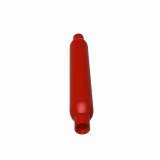 MagnaFlow Muffler Red Pack Series Glasspack 4in Rd 18in Body Length 3in/3in Inlet/Outlet thumbnail 4