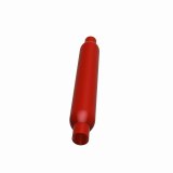 MagnaFlow Muffler Red Pack Series Glasspack 4in Rd 18in Body Length 3in/3in Inlet/Outlet thumbnail 8