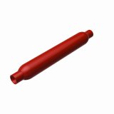 MagnaFlow Muffler Red Pack Series Glasspack 3.5in Rd 22in Body Length 2.25in/2.25in Inlet/Outlet thumbnail 9