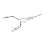 MagnaFlow Cat-Back 15-16 Ford Mustang 2.3L L4 Competition SS 3in Dual Split Rear 4.5in Black Tips thumbnail 7