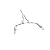 MagnaFlow Cat-Back 15-16 Ford Mustang 2.3L L4 Competition SS 3in Dual Split Rear 4.5in Black Tips thumbnail 8