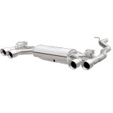 MagnaFlow Sys C/B 2015-2017 Volkswagen Golf R 3in Polished SS Quad Tip Split Rear Exit thumbnail 1