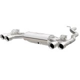 MagnaFlow Sys C/B 2015-2017 Volkswagen Golf R 3in Polished SS Quad Tip Split Rear Exit thumbnail 3