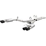 MagnaFlow Cat-Back 2016 Ford Mustang Shelby GT350/GT350R 5.2L V8 Carbon Fiber Tips thumbnail 3