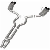 MagnaFlow Cat-Back 2016 Ford Mustang Shelby GT350/GT350R 5.2L V8 Carbon Fiber Tips thumbnail 6