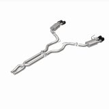 MagnaFlow Cat-Back 2016 Ford Mustang Shelby GT350/GT350R 5.2L V8 Carbon Fiber Tips thumbnail 9