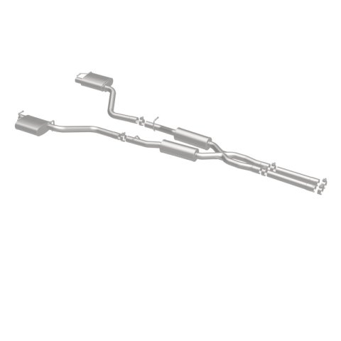 MagnaFlow Cat-Back SS 2.5in Dual Split Rear Exit (OEM Tips) 15-16 Dodge/Chrysler Charger/300 5.7L V8 thumbnail 7