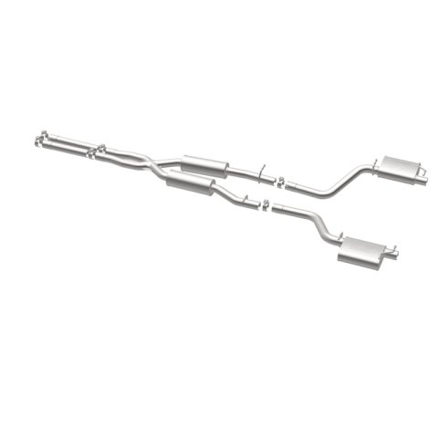 MagnaFlow Cat-Back SS 2.5in Dual Split Rear Exit (OEM Tips) 15-16 Dodge/Chrysler Charger/300 5.7L V8 thumbnail 9