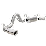 MagnaFlow Cat-Back 2016 Toyota Tacoma 3.5L V6 SS 3in Single Pass Side Exit Rear 4in Tip thumbnail 3