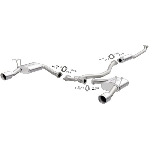 MagnaFlow Cat-Back 2016 Honda Civic (Sedan Only) 1.5L L4 Turbo 2.25in SS Dual Outlet thumbnail 1