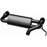MagnaFlow 2021 Ford Bronco 2.3L I-4 Axle-Back Exhaust w/ Dual Split Rear Style Exit- Black Tips thumbnail 6