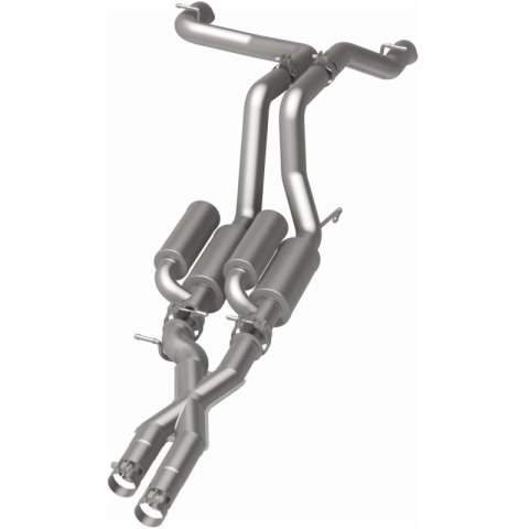 MagnaFlow Cat-Back 2021 Jeep Wrangler 6.4L Rock Crawler Series Dual Exit Stainless Exhaust thumbnail 9