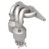 MagnaFlow Direct Fit Catalytic Converter 2017-2019 Hyundai Elantra L4 OEM Underbody Rear thumbnail 1