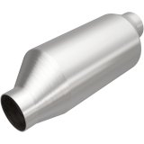 MagnaFlow 2in In/Out 4in Round Body 11.875in L Universal California Legal Catalytic Converter thumbnail 1