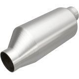MagnaFlow 2in In/Out 4in Round Body 11.875in L Universal California Legal Catalytic Converter thumbnail 4