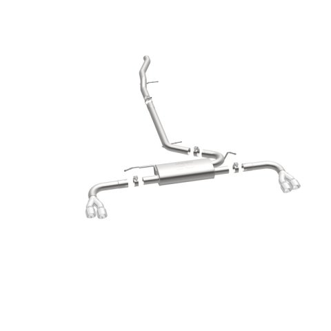 MagnaFlow 15-17 GMC Terrain V6 3.6L 409SS Cat-Back Exhaust Quad Split Rear with 3in Polished Tips thumbnail 3