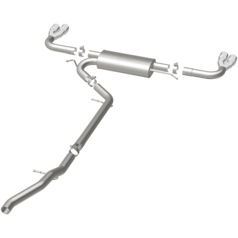 MagnaFlow 15-17 GMC Terrain V6 3.6L 409SS Cat-Back Exhaust Quad Split Rear with 3in Polished Tips thumbnail 5