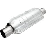 MagnaFlow Catalytic Converter 2 in Inlet 2 in Outlet 11 in Length SS thumbnail 5