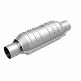 MagnaFlow Catalytic Converter 2 in Inlet 2 in Outlet 11 in Length SS thumbnail 9
