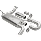 MagnaFlow 07-18 Jeep Wrangler JK Overland Series Axle-Back Exhaust System thumbnail 1