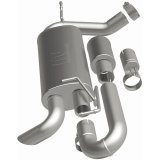 MagnaFlow 07-18 Jeep Wrangler JK Overland Series Axle-Back Exhaust System thumbnail 9