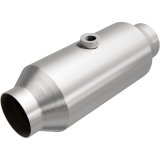 MagnaFlow Universal Catalytic Converter 2.5in CA Spun Mid-Bed thumbnail 1