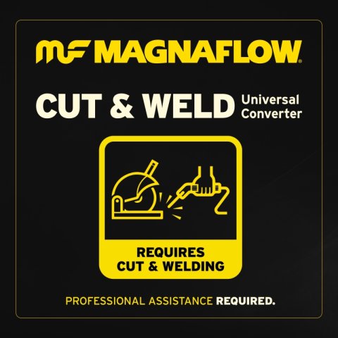 MagnaFlow 2.25 CA Universal Converter thumbnail 3