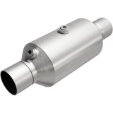 MagnaFlow 2.00 w/dual O2 5in. Spun Universal Converter thumbnail 2