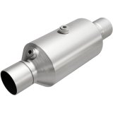 MagnaFlow 2.50 w/dual O2 5in. Spun Universal Converter thumbnail 1
