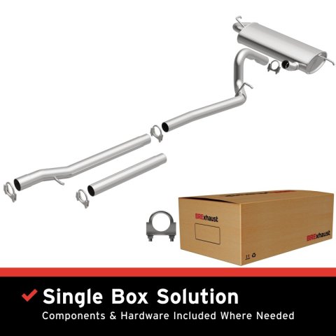 MagnaFlow BRE Exhaust Kit 07-11 Jeep Wrangler 3.8L thumbnail 1