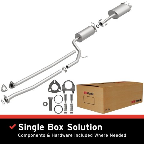 MagnaFlow BRE Exhaust Kit 14-15 Honda Civic 1.8L