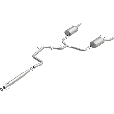 MagnaFlow BRE Exhaust Kit 06-11 Chevy Impala thumbnail 2