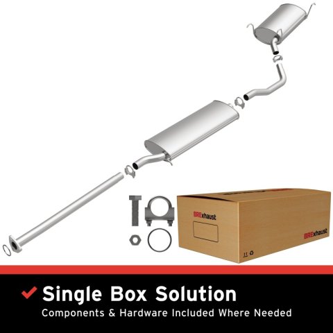 MagnaFlow BRE Exhaust Kit 01-04 MDX Pilot 3.5L thumbnail 1