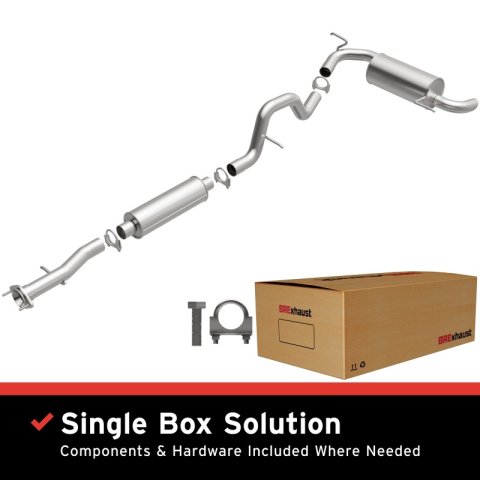 MagnaFlow BRE Exhaust Kit 06-07 Hummer H3