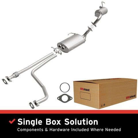 MagnaFlow BRE Exhaust Kit 97-00 Pathfinder QX4