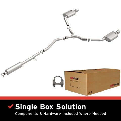 MagnaFlow BRE Exhaust Kit 13-19 Ford Taurus 3.5L thumbnail 1