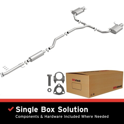 MagnaFlow BRE Exhaust Kit 09-14 Acura TSX 2.4L thumbnail 1