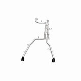 MagnaFlow 2025 Ram 1500 RHO SPEQ Series Black Chrome Cat-Back Performance Exhaust System thumbnail 3