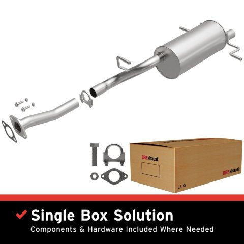BRExhaust 2006 Saab 9-2X/ 06-07 Subaru Impreza 2.5L Muffler Kit thumbnail 1
