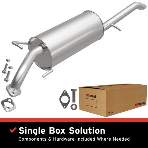 BRExhaust 09-11 Chevrolet Aveo 1.6L Muffler Kit thumbnail 1