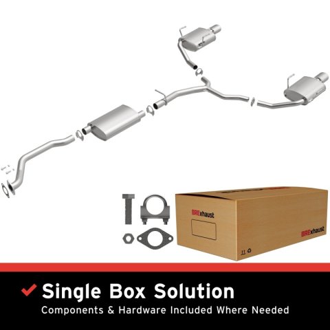 BRExhaust 09-12 Buick Enclave 3.6L Exhaust Kit thumbnail 1